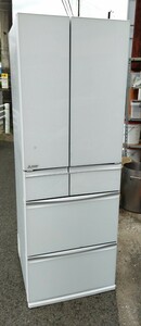 MITSUBISHI 三菱電機 置けるスマート大容量 冷凍冷蔵庫 MR-MX46G-W フレンチドア 観音開き 6ドア 自動製氷 455L 2021年製 愛知県豊橋市