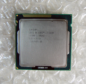 Intel インテル Core i7-2600 3.40GHz 8M SR00B LGA1155 第2世代 Sandy Bridge 動作確認済み