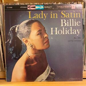 放出　米COLUMBIA Billi Holiday Lady in Satin ビリー・ホリディ レディ・イン・サテン　LP