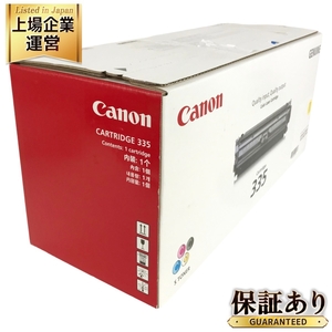 【動作保証】 CANON CRG-335YEL イエロー 純正トナーカードリッジ 未使用 Y9254938