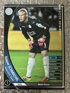 ◆WCCF 16-17 カスパー・シュマイケル Kasper SCHMEICHEL レスター所属 017/389◆