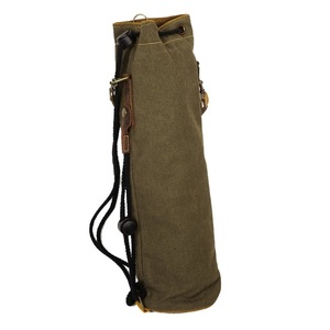 ドラムスティックケース PDH Leather Drum stick bag SW-DSB-415A Khaki レザー製 スティックケース キャンバスバッグ付き