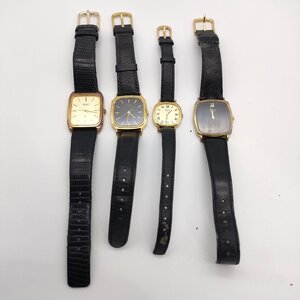 時計 腕時計 メンズ時計 レディース時計 ジャンク品 おまとめ4点 SEIKO セイコー CITIZEN シチズン 金メッキ 現状渡し S1073