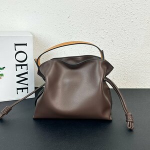 高級感★LOEWE ロエベ Flamenco ハンドバック ショルダーバッグ ミニバッグ 