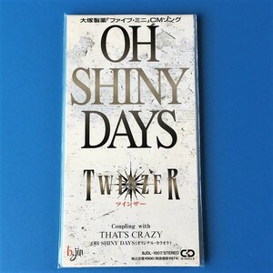 [bbg]/ CDS / TWINZER（ツインザー）/『OH SHINY DAYS』/ 大塚「ファイブ・ミニ」CMソング / 8cm CD