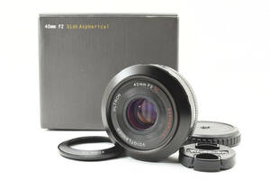 Voigtlander フォクトレンダー Ultron ウルトロン 40mm f2 SL II N Aspherical キヤノン Canon EFマウント用 #1381