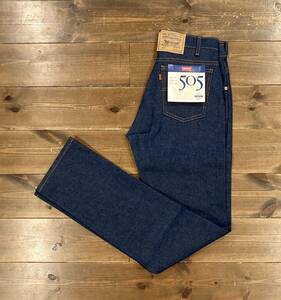 目玉 未使用 デッドストック 米国製 刻印 575 80s 90s リーバイス Levi’s 505 20505-0217 スリム デニム ジーンズ 31 W31L33 オレンジタブ