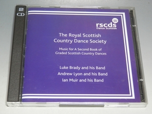 ☆ A Second Book of Graded Scottish Country Dances 2枚組CD ロイヤル・スコティッシュ・カントリー・ダンス・ソサエティ