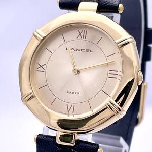 LANCEL ランセル 腕時計 メンズ レディース ウォッチ クォーツ quartz 金 ゴールド P2089