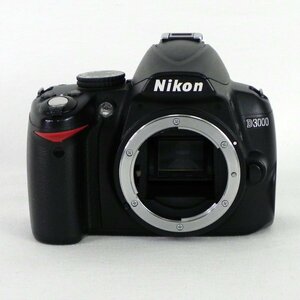 1円【ジャンク】Nikon ニコン/デジタル一眼ボディ D3000/81