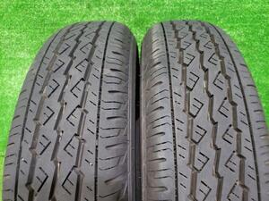 ブリヂストン ブリジストン BS 夏タイヤ 2本セット K370 145/80R12 80/78N LT 2023年 8分山