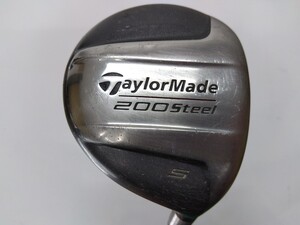 ★☆FW TaylorMade テーラーメイド 200 Steel 18度 5w フレックス不明 TS-100 PRECISION メンズ右