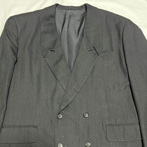 80s COMME des GARCONS HOMME PLUS テーラードジャケット シルク くり抜き コムデギャルソンオムプリュス 1980s