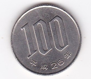 ●●●桜100円白銅貨　平成26年★