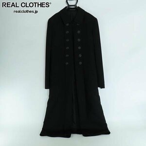 ☆yohji yamamoto POUR HOMME/ヨウジヤマモトプールオム 19SS ウールギャバナポレオンコート HC-J31-100/2 /080