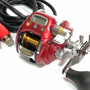 K 【動作OK】ダイワ レオブリッツ 150-DH 右巻き ライト 電動リール 船用リール 電源コード付き 袋|DAIWA LEOBRITZ801239 Made in Japan