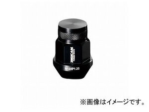 デジキャン アルミレーシングナット ブラック 19HEX袋 P1.25 35mm AN6F3512BK-DC 入数：1セット(20本入) スバル インプレッサWRX STI