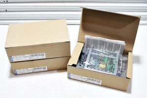 【未使用】オムロン スイッチング・パワーサプライ(カバー付/DINレール取りつけ) S8FS-G01524CD 3個セット
