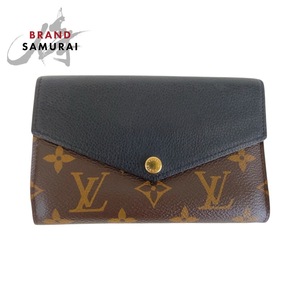 美品 LOUIS VUITTON ルイヴィトン モノグラム ポルトフォイユ パラスコンパクト M60990 折財布 コンパクトウォレット レディース 409478