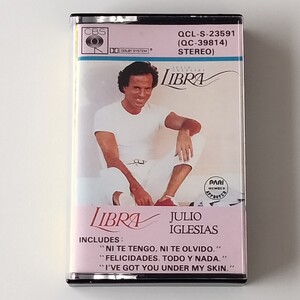 【カセットテープ】フリオ ・イグレシアス/リーブラ 天秤座(QCL-S-23591)JULIO IGLESIAS/LIBRA/輸入版CASSETTE