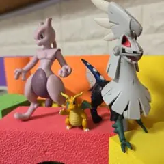 ポケモン フィギュアセット ミュウツー カイリュウ シルヴァディ