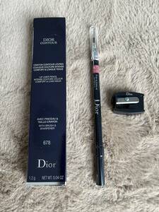 Dior ディオール　コントゥール　リップライナー　678 CULTE カルト　リップブラシ　口紅