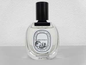 残量9割程度 diptyque ディプティック PHILOSYKOS フィロシコス 50ml オードトワレ EDT 香水 フレグランス 