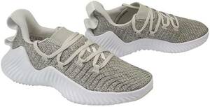 アディダス アルファバウンス TR W 23.5cm グレー ホワイト adidas AlphaBOUNCE TR W 灰色 白 ウィメンズ トレーニング シューズ