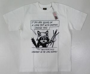 【ウエストライド】 CHEETAH SISSY BAR シーシーバー 半袖プリントTシャツ WEST RIDE 日本製