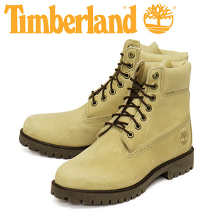 Timberland (ティンバーランド) A41MW 6in PREM WP BT 6インチプレミアムウォータープルーフブーツ Light Beige TB478 US8.5-約26.5cm