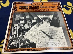 Eubie Blake★中古LP/US盤「ユービー・ブレイク～Blues＆Rags」