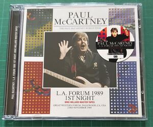 Paul McCartney L.A. Forum 1989 1st Night Mike Millard Master Tapes 