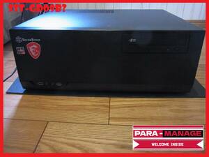 (管PM0765) 中古品【SILVER STONE製PCケース『SST-GD09』と思われる】