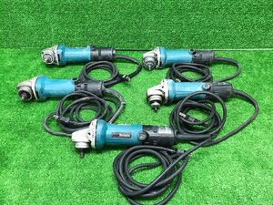 5台セット makita マキタ 9533BL ディスクグラインダー 100ｍｍ サンダー 研磨機 電動工具 100Ｖ