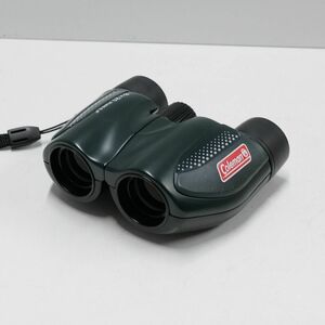 OLYMPUS×Coleman 8ｘ21 FIELD 6.4° 双眼鏡 USED美品 BINOCULARS 8倍 コンパクト ポロプリズム 完動品 中古 CE4075