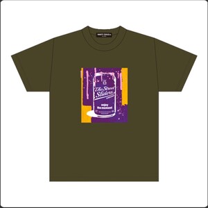 ザ・ストリートスライダーズ 日比谷野外大音楽堂 Live 限定メモリアル Tシャツ カーキ The Street Sliders 村越弘明 土屋公平 JOY-POPS