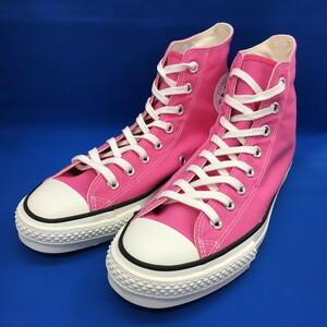 未使用CONVERSE AS J HI ハイカット メンズ スニーカー 27.5cm ピンク系 [jgg]