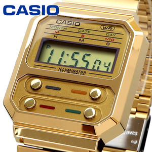 CASIO カシオ 腕時計 メンズ レディース チープカシオ チプカシ 海外モデル 復刻モデル デジタル A100WEG-9A