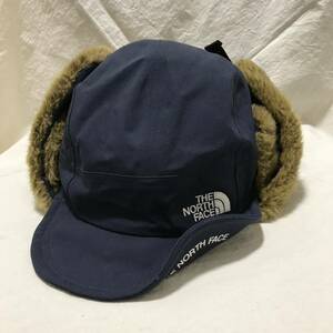 ほぼ新品THE NORTH FACE Novelty Frontier Cap NN41708ノベルティ フロンティア フライト ボンバー キャップ 帽子 ファー ハット ネイビー