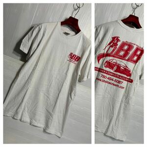 BILLIONAIRE BOYS CLUB ビリオネアボーイズクラブ　　BBC 車　スポーツカー　？　アイスクリーム　Tシャツ　白　M ホワイト