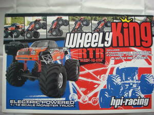 ＨＰＩ １/１２ Ｗｈｅｅｌｙ ｋｉｎｇ ウイリーキング モンスター トラック