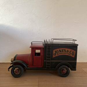 ANTIQUE アンティーク 車　ヴィンテージJONES & CO アメリカ製　ハンドメイド　トラック　置物