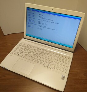 【FUJITSU】 LIFEBOOK AH53/M　FMVA53MW ・CPU /Core i7 - 4702MQ 2.2GHz・MEM /8GB・ストレージ / 無し・BDドライブ　動作確認済み