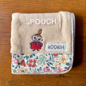 MOOMIN　どっとポーチ／.POUCH　リバティ　ミイ BC　ムーミン