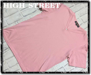 ★HIGH STREET　ハイストリート　ボーダーカットソー　ピンク★