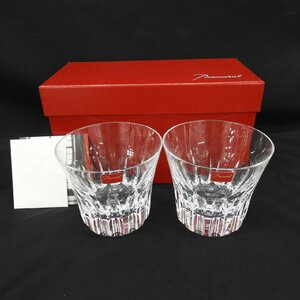 【中古品】Baccarat バカラ エトナ タンブラー ロックグラス ペア(2客)セット 箱付 11596737 0619