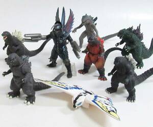 究極大怪獣　ハイパー ゴジラ　ソフビ　PVC　初代ゴジラ　メルトダウンゴジラ　ガイガン　モスラ　USゴジラ