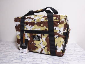 未使用品 GREGORY FIELD COOLER DUFFEL L アイスバッグ チョコチップ カモフラージュ 迷彩 茶色 黒 グレゴリー フィールドクーラーダッフル