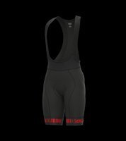 ale アレー STRADA BIBSHORTS ビブショーツ ブラックレッド Mサイズ 22S5528182051