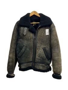 INSIGNIA◆INSIGNIA LEATHER CO/USA/B-3/フライトジャケット/36/レザー/BRW/